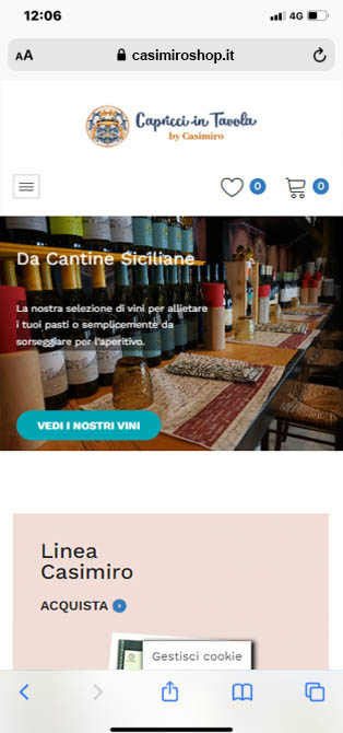 Interactive Minds - portfolio - Capricci in tavola